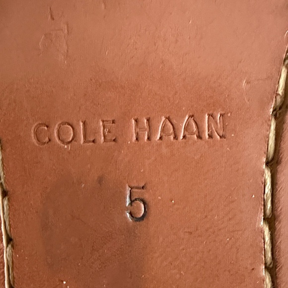 Cole Haan blue Emmons Tassel Loafer II Riverside Suede Sz 5 - Picture 9 of 11